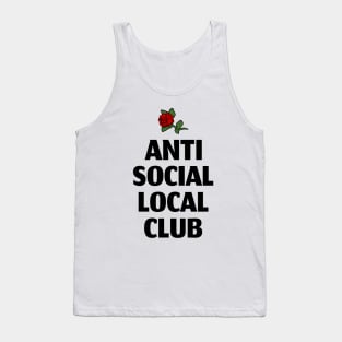 anti social club Tank Top